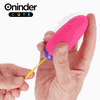 Rožinė ONINDER CUTE WaveMotion Silicone Egg - App-Controlled, USB, Atsparus vandeniui, Rožinė