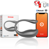 ONINDER Nairobi Vibrating Egg Juodas - App-Enabled Intimate Device, IPX7