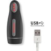 ONINDER Seoul Intimate Device 10-Speed Rechargeable with App Control Juodas