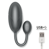 ONINDER Tokyo Juodas Vibrating Egg 7.5x3.2cm App-Controlled, Atsparus vandeniui