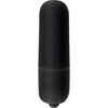ONLINE Mini Bullet Vibe Juodas - Compact Atsparus vandeniui Vibrating Device