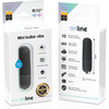 ONLINE Mini Bullet Vibe Juodas - Compact Atsparus vandeniui Vibrating Device