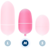 Rožinė ONLINE Remote Control Vibrating Egg M Rožinė - 10 Modes, Atsparus vandeniui, ABS
