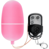 Rožinė ONLINE Remote Control Vibrating Egg M Rožinė - 10 Modes, Atsparus vandeniui, ABS