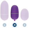 ONLINE Remote Control Intimate Egg M Violetinė - 10 Modes, Atsparus vandeniui ABS