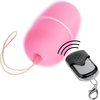 Rožinė ONLINE Remote Control Vibrating Egg M Rožinė - 10 Modes, Atsparus vandeniui, ABS
