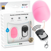 Rožinė ONLINE Remote Control Vibrating Egg S Rožinė - 10 Modes, Atsparus vandeniui ABS