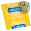 Pasante Healthcare Pasante Naturelle Condoms 144 pcs - Anatomical, Natural Colour, CE Marked