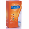 Pasante Healthcare Pasante Flavors 12-Pack Colored Flavored Condoms Assorted 53mm CE