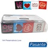 Pasante Healthcare Pasante Love Bag 144 pcs - Transparent Latex, 54mm, Smooth Finish