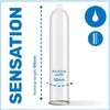 Pasante Healthcare Pasante Sensitive Feel Ultra-Thin Latex Protection 144-Pack Transparent