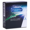 EXS Pasante Glow in the Dark Condoms 3-Pack | Luminous, 53mm, Vegan