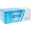 Pasante Healthcare Pasante Ribbed 144-Pack Textured Transparent Latex Protection, Medium Size