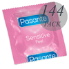 Pasante Healthcare Pasante Sensitive Ultrafine Condoms 144pcs Ultra Thin Natural 52mm