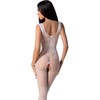 Passion Woman Bodystockings PASSION BS098 Baltas Mesh Bodystocking One Size - Elegant Lace Design