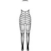Passion Woman Bodystockings PASSION BS100 Bodystocking Juodas - Comfortable Mesh One Size