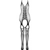 Passion Woman Bodystockings Passion Eco Collection Bodystocking BS013 Baltas - Sustainable Design, One Size