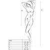 Passion Woman Bodystockings Passion BS027 Bodystocking Juodas Dress-Style Fishnet One Size