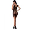 Passion Woman Passion BS073 Bodystocking One Size Juodas - Elegant Lace Fishnet Design