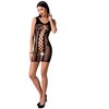 Passion Woman Passion BS073 Bodystocking One Size Juodas - Elegant Lace Fishnet Design