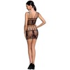 Passion Woman Passion BS090 Mesh Bodystocking Juodas One Size - Stretch Lace Design