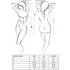 Passion Woman Corsets Passion Maddie Juodas Corset S/M - Elegant Lingerie Set with Thong