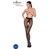 PASSION WOMAN GARTER &amp; STOCK Passion TIOPEN 021 Juodas 3/4 20 DEN Openwork Tights