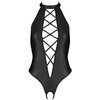 Passion Woman PASSION Nancy Eco Leather Juodas Body L/XL - Modern Strappy Design