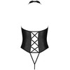 Passion Woman PASSION Nancy Eco Leather Juodas Body L/XL - Modern Strappy Design