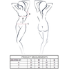 Passion Woman Sets PASSION Anuvera Lingerie Set Baltas L/XL - Lace Bra &amp; Thong Elegance