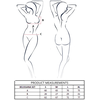 Passion Woman Sets PASSION Belissana Women's Bra and Thong Set Juodas L/XL Elegant Lace