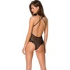 Passion Woman Teddies PASSION Dolly Body Juodas L/XL - Elegant Lace Bodysuit, Adjustable Straps