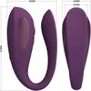 Pretty Love Aari Violetinė App-Controlled Silicone Vibrating Massager