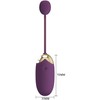 Pretty Love Abner App-Controlled Intimate Device Violetinė Bluetooth