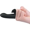 Pretty Love Adonis Compact Finger Stimulator, Silicone, Portable, Juodas