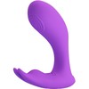 Pretty Love Bottom Pretty Love Idabelle Violet Wireless Dual Motor Massager with Remote
