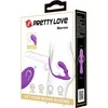 Pretty Love Bottom GRAŽUOLĖ MEILĖ - Warren Violetinė, belaidis nuotolinio valdymo pultas, 12 pulso bangos nustatymų, 12 vibracijos funkcijų