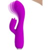 PRETTY LOVE C-TYPE Pretty Love Gloria Intimate Silicone Dual-Motor System, Atsparus vandeniui, Violet