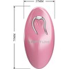 Rožinė Pretty Love Cailey Wireless Vibrating Intimate Clamps Rožinė 10 Modes