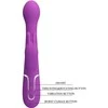 Pretty Love Dejon 3-in-1 Multifunction Rabbit Vibrator Violetinė Silicone