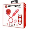 Pretty Love Flirtation PRETTY LOVE - Ashlynn, 5 vibravimo funkcijos 5 stūmimo nustatymai 5 laižymo nustatymai