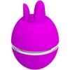 Pretty Love Flirtation Pretty Love Gemini Ball Violetinė Silicone Intimate Massager with Pulsation