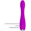 Pretty Love Flirtation Pretty Love Hector Rechargeable Vibrating &amp; Electro System Violetinė