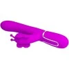 Pretty Love Flirtation Pretty Love Butterfly 4-in-1 Multi-Function Intimate System Fuchsia