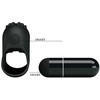 Pretty Love Flirtation Steward Juodas - Vibrating Silicone Finger Device