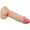 PRETTY LOVE HIGH GRADE BAILE - Sliding Skin 7,6'' Flesh, Suction base Bendable TPR