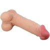 PRETTY LOVE HIGH GRADE Pretty Love Sliding Skin Series Intimate Device with Suction Cup 24cm rusvai gelsvas