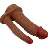 PRETTY LOVE - Dvigubas dildo Hulbert 6.9" 7 funkcijos