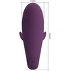 Pretty Love Led Pretty Love Jayleen Intimate Device App-Controlled Rechargeable Violetinė