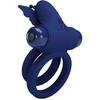 Pretty Love Male Mėlyna Pretty Love Jamele Mėlyna Dual Ring with Vibrating Butterfly System